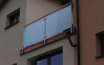 Nerezové balkóny