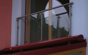 Nerezové balkóny